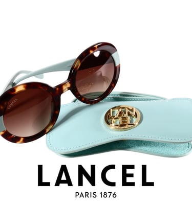 Lancel eyewear - Elegant and refined frames available at Kyoptic Paris 6.