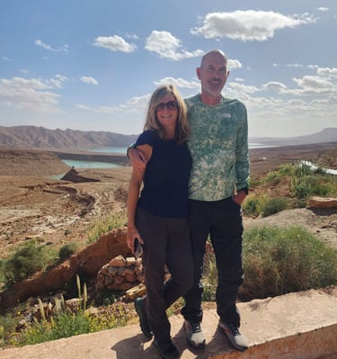Morocco tours Atlas Mountains scenery of waterfalls and dams