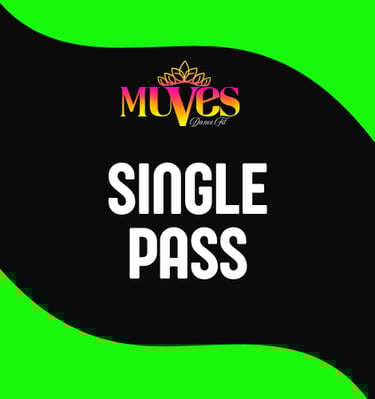 A text with Single Pass sign, it is for a losseles pass for a lesson