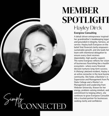 Hayley Dirck Evergrow Consulting Bookkeeping