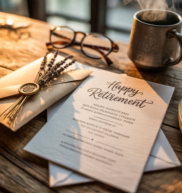 a table with a cup of coffee and a napkin