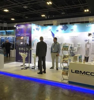 Prefabricated custom Stall in Germany. CPHI 2023 Worldwide