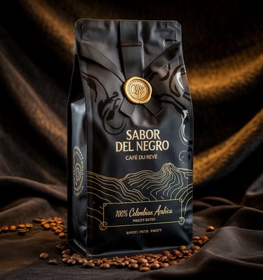 Nuestro café colombiano, Sabor Del Negro