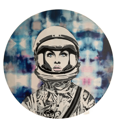 Efin round astro art