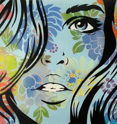 Efin art woman portrait