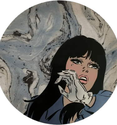 Efin round womans portrait 