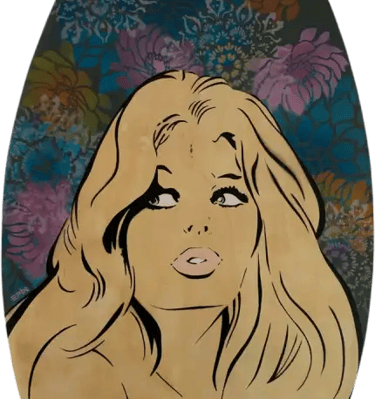 Efin skimboard art