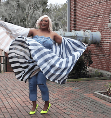 Ursula Jennings – stylist on a professional branding photoshoot with Exclusif Spark