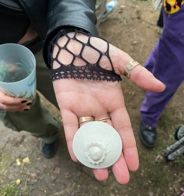 Moulage téton - Aimant en plâtre - Moulage intime Bordeaux