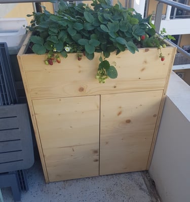 Jardinière sur mesure