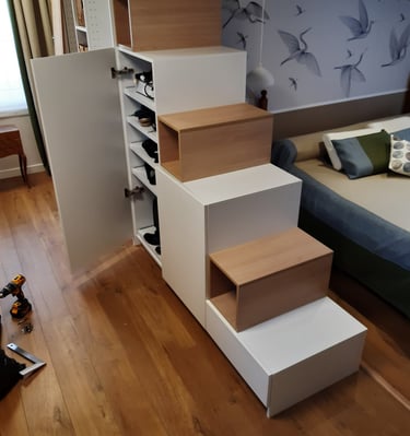 Meuble escalier sur mesure