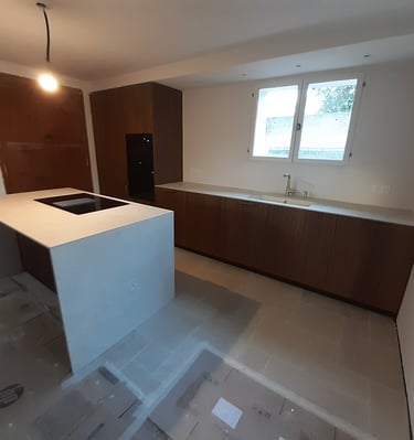 Cuisine noyer DEPETRIS DESIGN