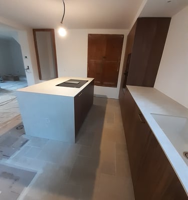 Cuisine noyer DEPETRIS DESIGN