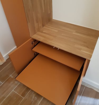 Meuble entrée sur mesure L'AGENCEUR 13