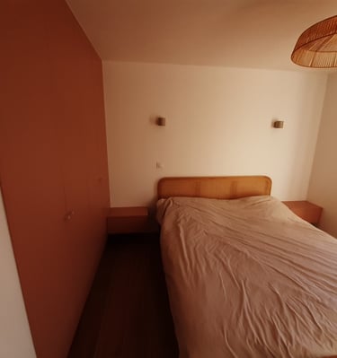 Dressing et tables de chevets assorties