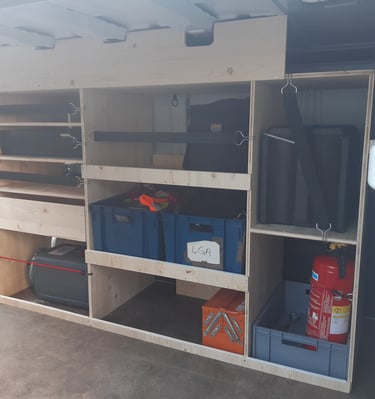 Aménagement sur mesure utilitaire