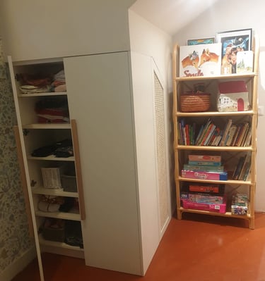 Dressing cabane sur mesure