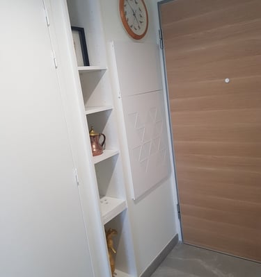 Niche encastrée sur mesure