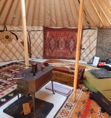 8 méteres hagyományőrző jurta