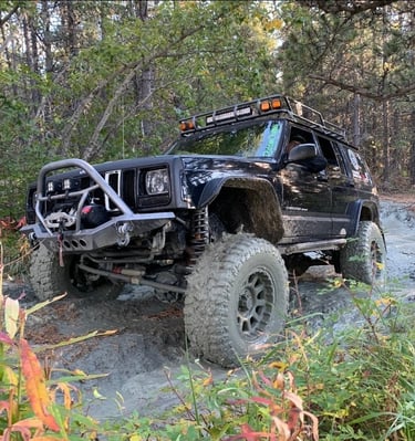 Jeep Cherokee XJ Off Roading
