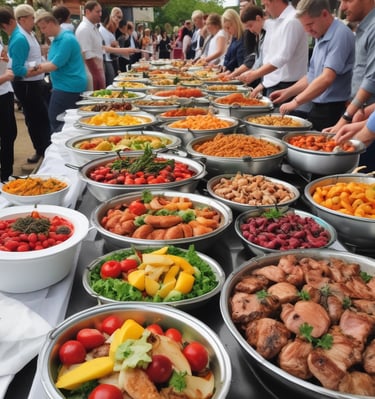 buffet et rôtisserie
