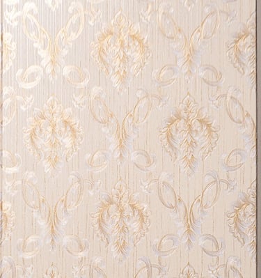 latest gold flower design pvc panel