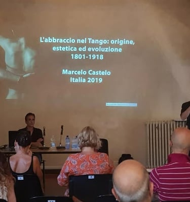 Marcelo Castelo en el Festival Internacional de Danzas de Firenze, Italia