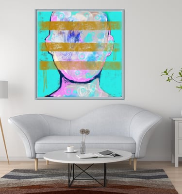 Digital, colorful artwork with a deep Message - Flash for empathy