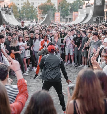 Public en show — Double Dutch scénique