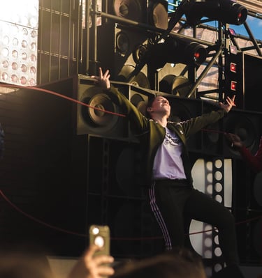 Coulisses d’un spectacle — The Ropestylers