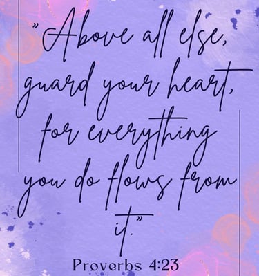 a Bible verse from Proverbs