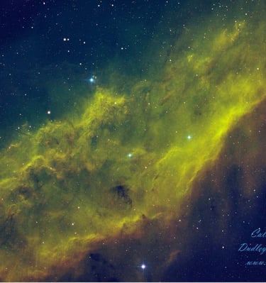 California Nebula Narrow Band photography