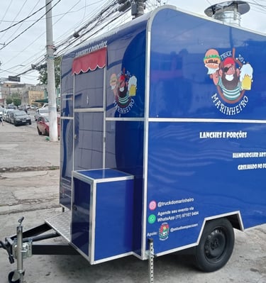 Trailer hamburguer artesanal