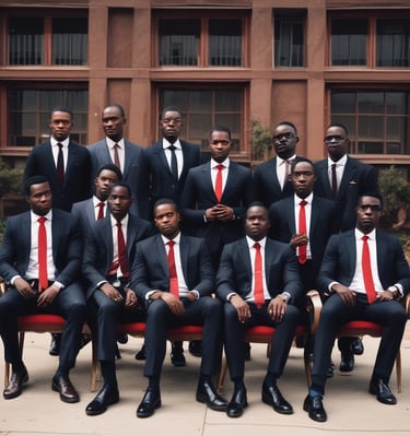 A group of young leaders engaging in a workshop.