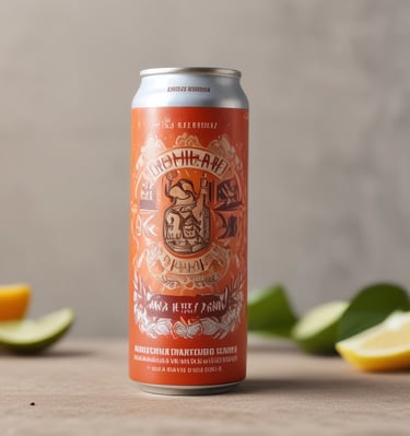 Custom packaging options lined up on a shelf.