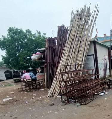 Image of tent house