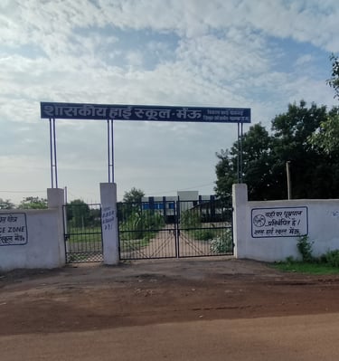 Sign board of Meu