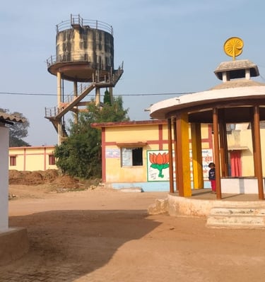 water tank and chabutra
