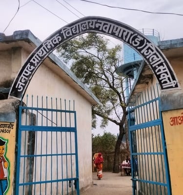 gate of school