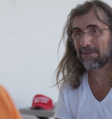 Larion Krantsov Speaking in Yard - Prisoner Trump Image