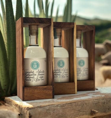 Imagen de portada Botellas de Lu Mezcal Tepextate Silvestre