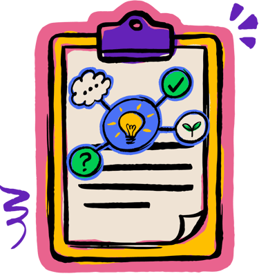 a clipboard