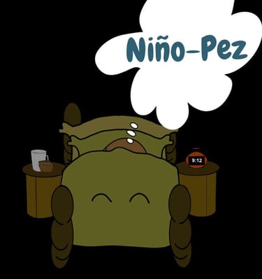 sueño de niño de nino pez