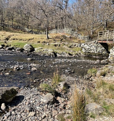 Dartmoor river crossing