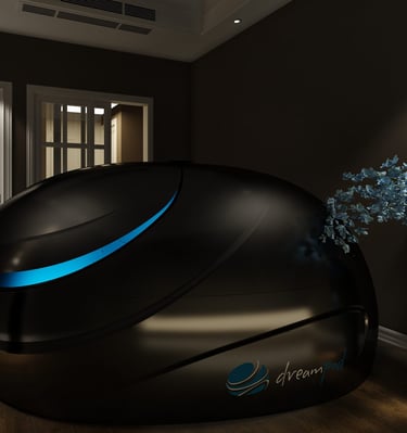 Vmax luxury float experience in Dr.  Joe's Chiropractors office