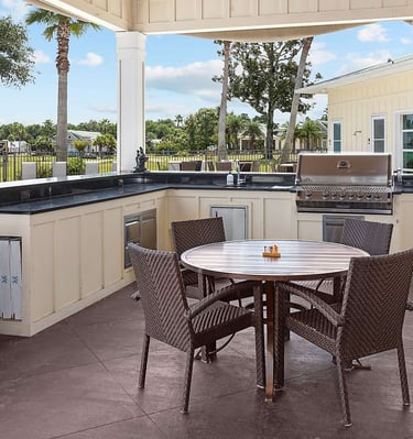 Owner/Guest-use Outdoor Grill: Fire up a BBQ feast by the pool.
