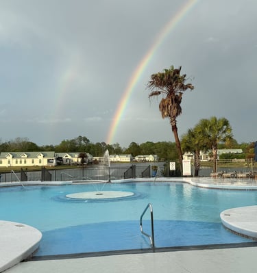 Heated Zero-Entry 55,000 gal Pool: Splash in with ease, perfect for all ages.