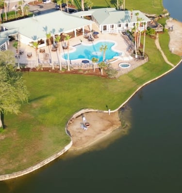Putting Green: Practice your swing and channel your inner pro.   Beach Bonfire Pit: Gather ‘round 