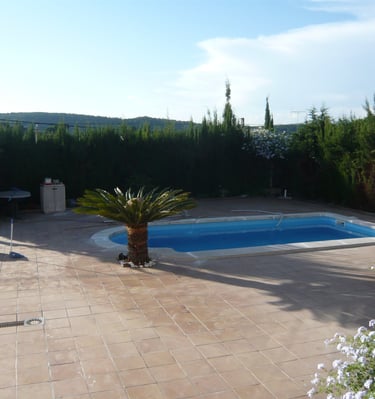 Piscina de la vivienda