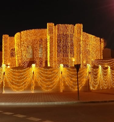 Eid lights decorations